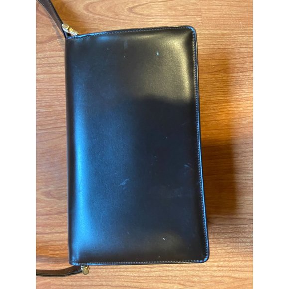 Vintage London Mappin & Webb Leather Handbag Bag - Picture 7 of 10